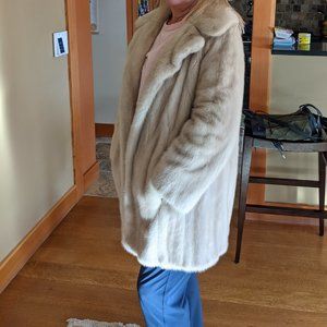 Pearl Mink mid length with beautiful lining